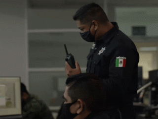 Control room in Chihuahua
