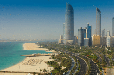 Abu Dhabi city view