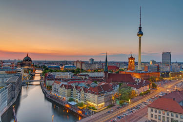 Berlin city view