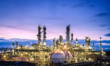 Manufacturing petroleum plant