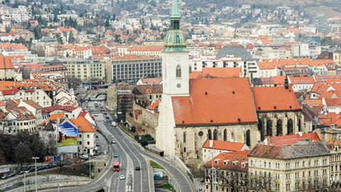 City view Bratislava Slovakia