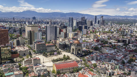 city view mexico latin america