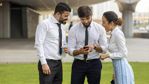 Group of business people