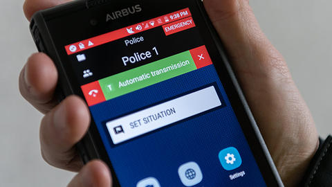 Hybrid roaming on Tactilon Dabat screen