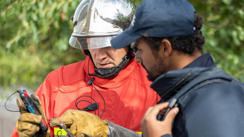 Police and fireman