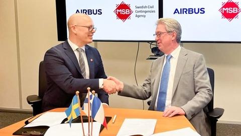 Airbus signs new Frame contract with MSB in Sweden