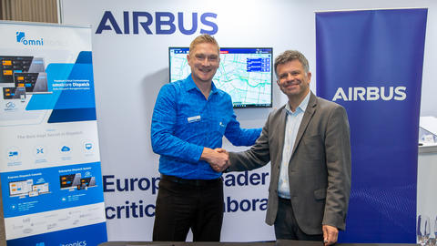 Airbus and Omnitronics partnership at Comms Connect Expo