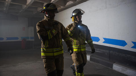 Firemen in action using Agnet Direct