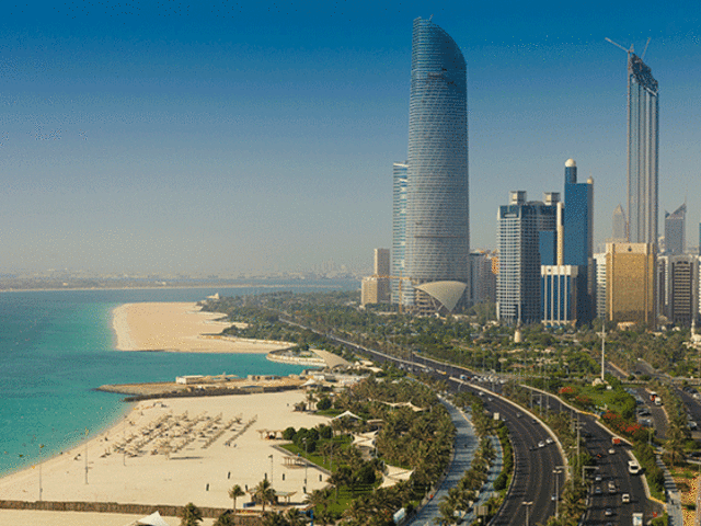 Abu Dhabi city view