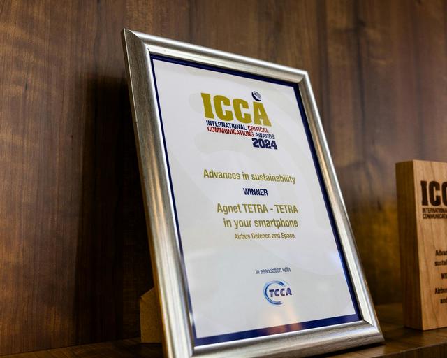 ICCA 2024 ceremony - Agnet TETRA award for Advances in sustainability ICCA 2024 ceremony - Agnet TETRA award for Advances in sustainability
