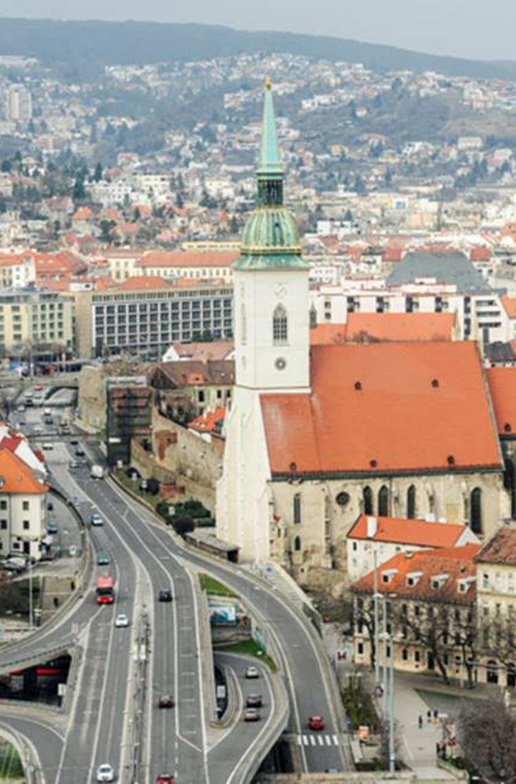 City view Bratislava Slovakia City view Bratislava Slovakia