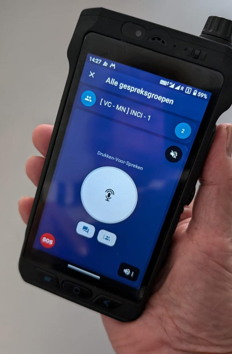 Agnet used on rugged smartphone for Road Traffic Management by Rijkswaterstaat Agnet used on rugged smartphone for Road Traffic Management by Rijkswaterstaat