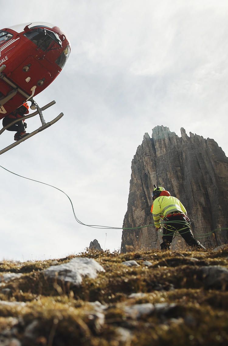 Helicopter on a mission Helicopter on a mission