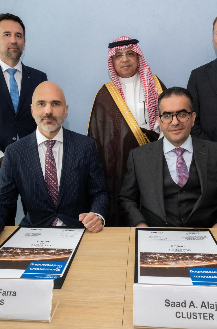 Paris Air Show 2025 - MoU signature with Cluster 2 Paris Air Show 2025 - MoU signature with Cluster 2