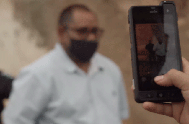 Chihuahua police sharing a video