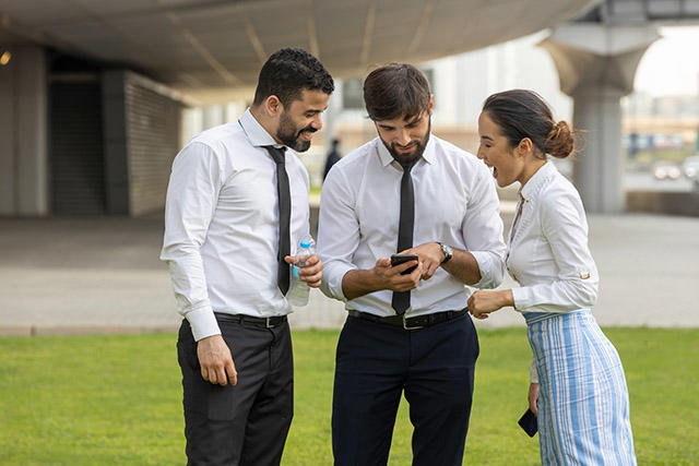 Group of business people