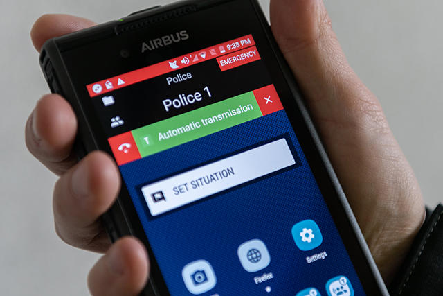 Hybrid roaming on Tactilon Dabat screen
