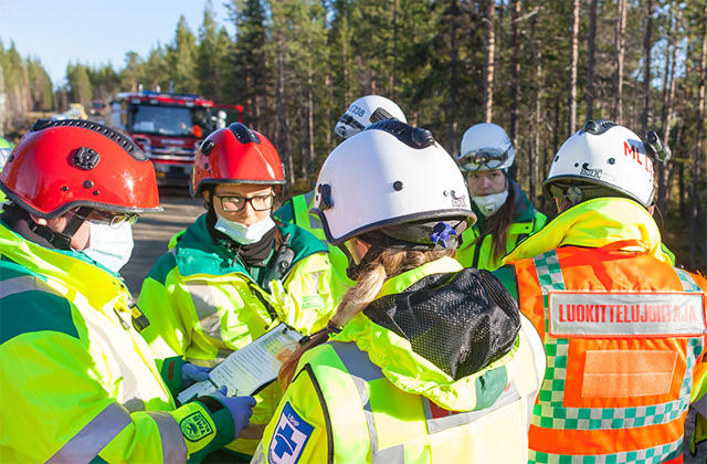 Planning teamwork in forest environment