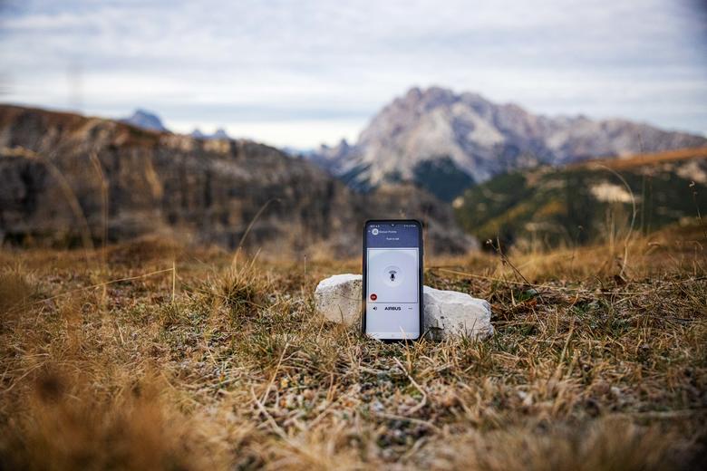 Agnet on a Samsung xcover pro 6 at Tre Cime