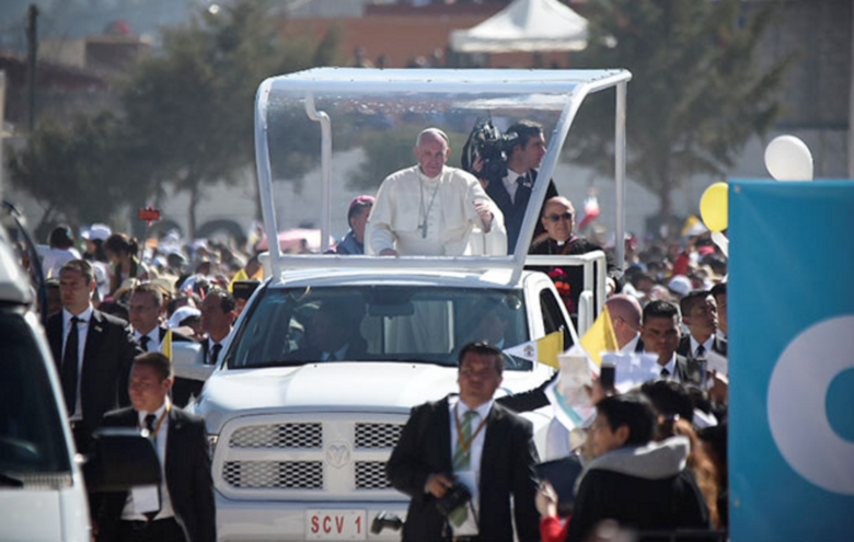 Popes visit to Mexico