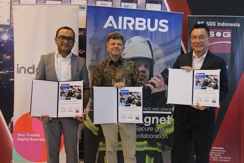 Airbus, Indosat and PT SOGto explore Agnet