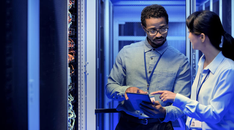 Control room discussion